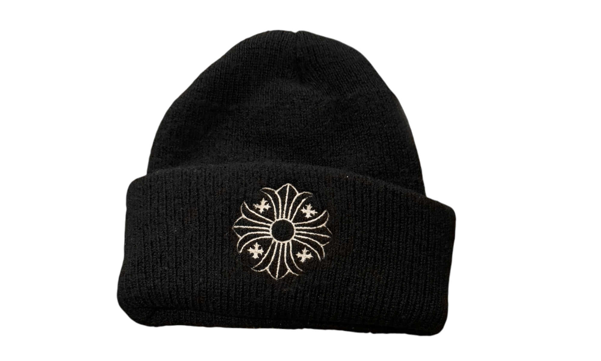 Chrome Hearts Cross Black Beanie