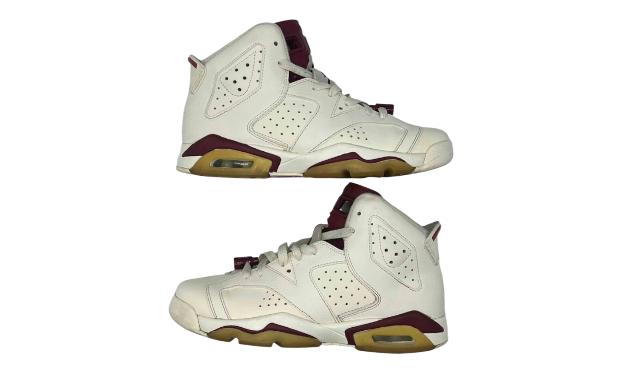 Jordan 6 Retro Maroon (2015) (GS) ( Preowned )
