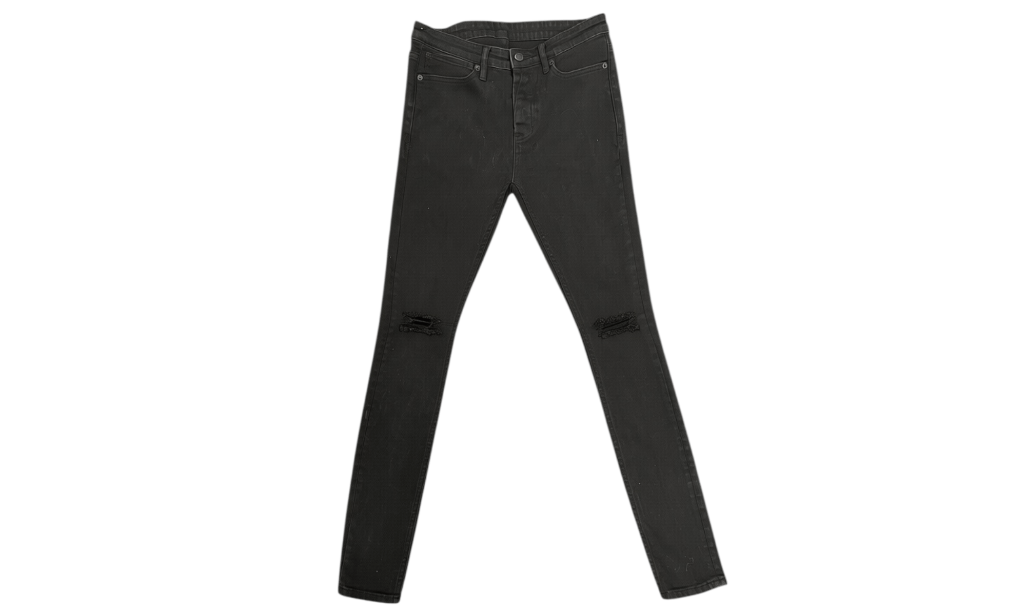 Ksubi Van Winkle Rebel Slice Black Jeans (PreOwned)