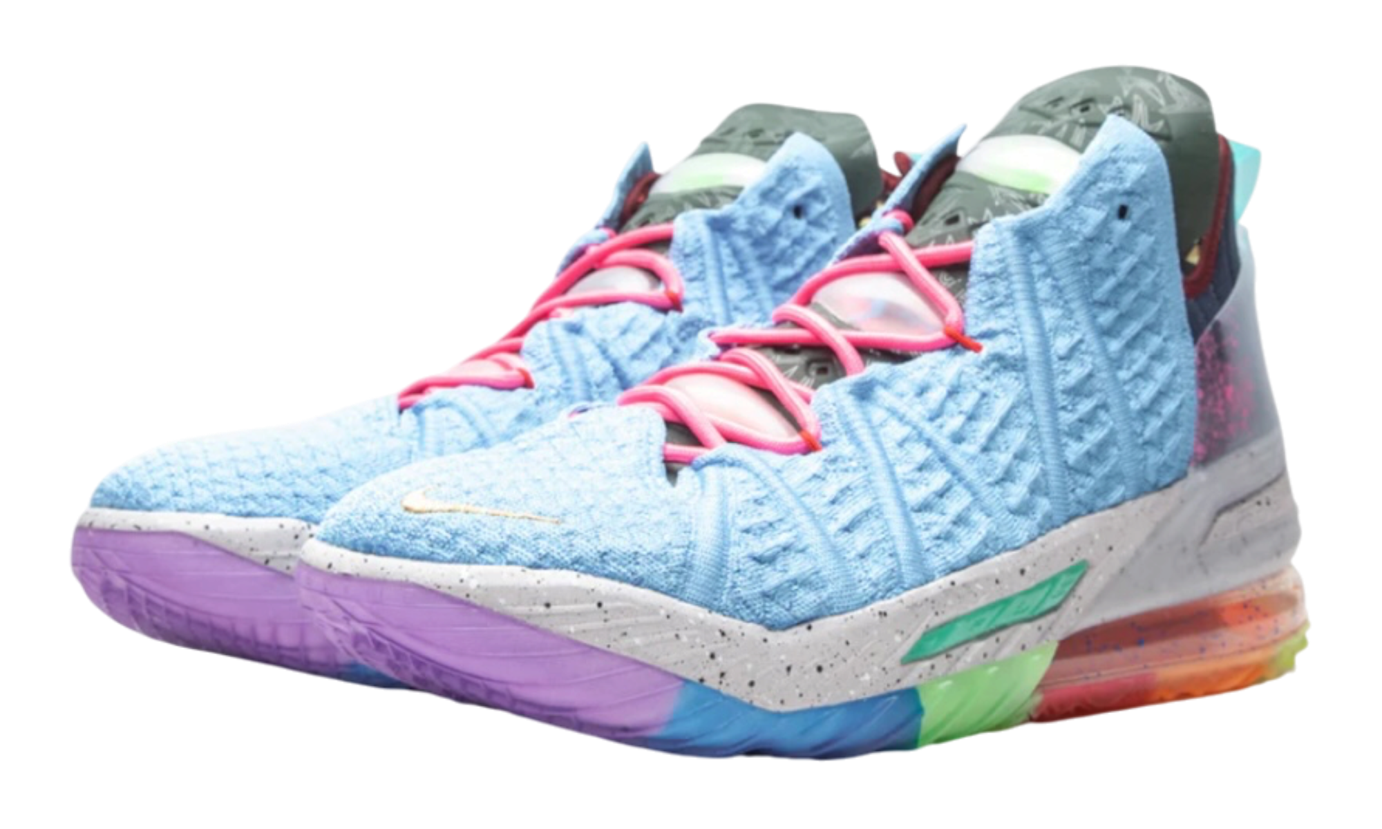 Nike LeBron 18 Best of 1-9 Light Blue