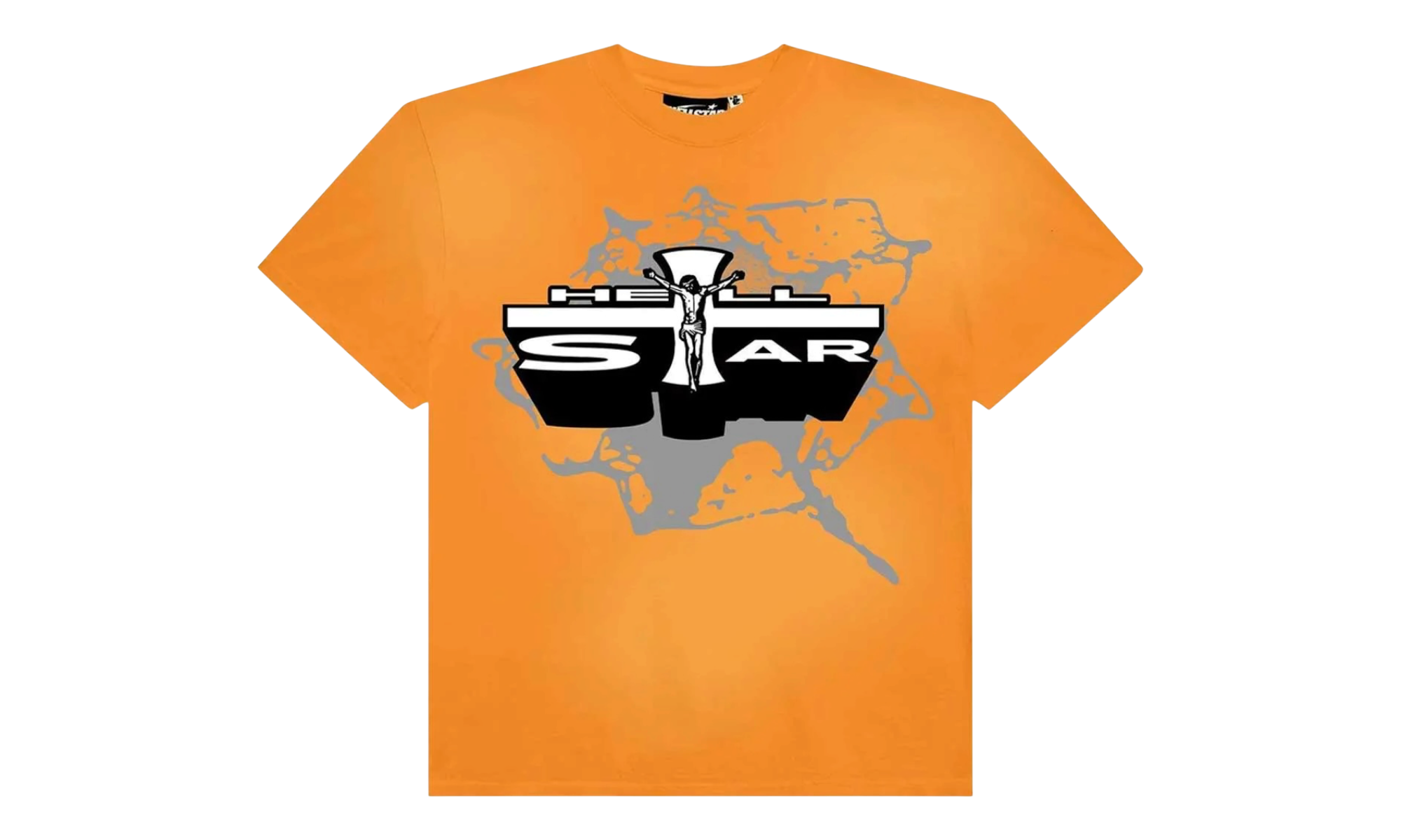 Hellstar Studios Jesus Path To Paradise Orange T-Shirt