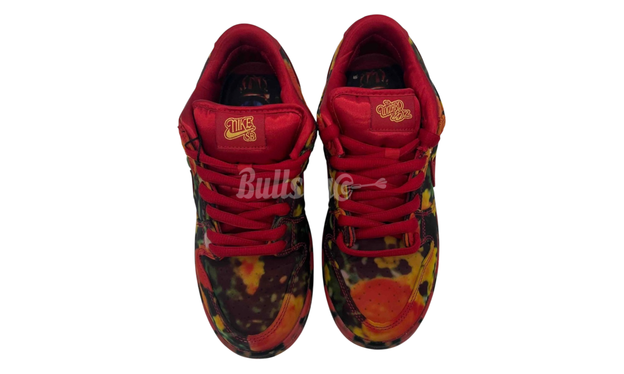 Nike SB Dunk Low The Wizard of Oz Poppy Field (PreOwned) (No Box)