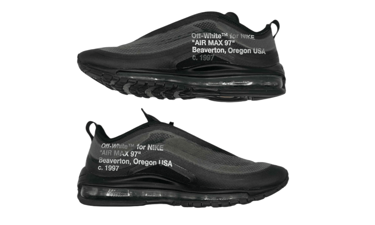 Nike Air Max 97 Off-White Black (PreOwned) (No Box)