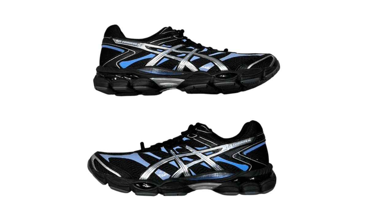 ASICS Gel-Cumulus 16 Black Pure Silver Blue (PreOwned)