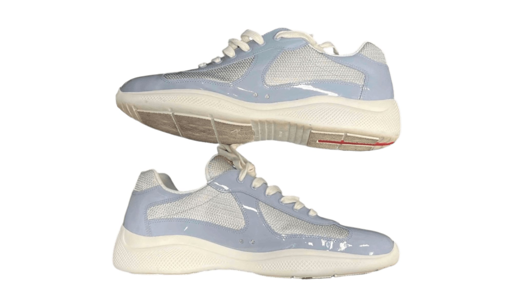 Prada Americas Cup Light Blue Sneaker (PreOwned)