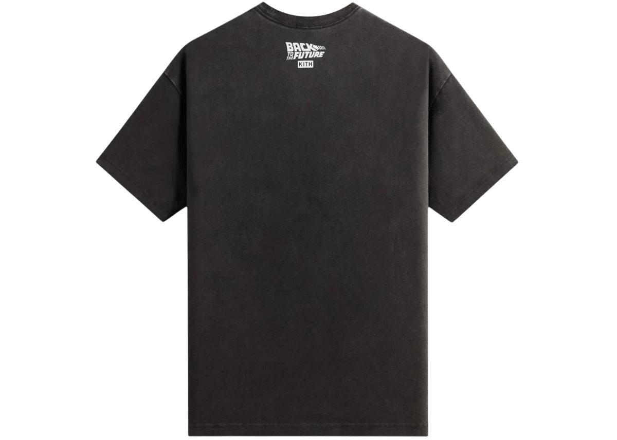 Kith x Back to the Future Back to 1985 Vintage Tee Black