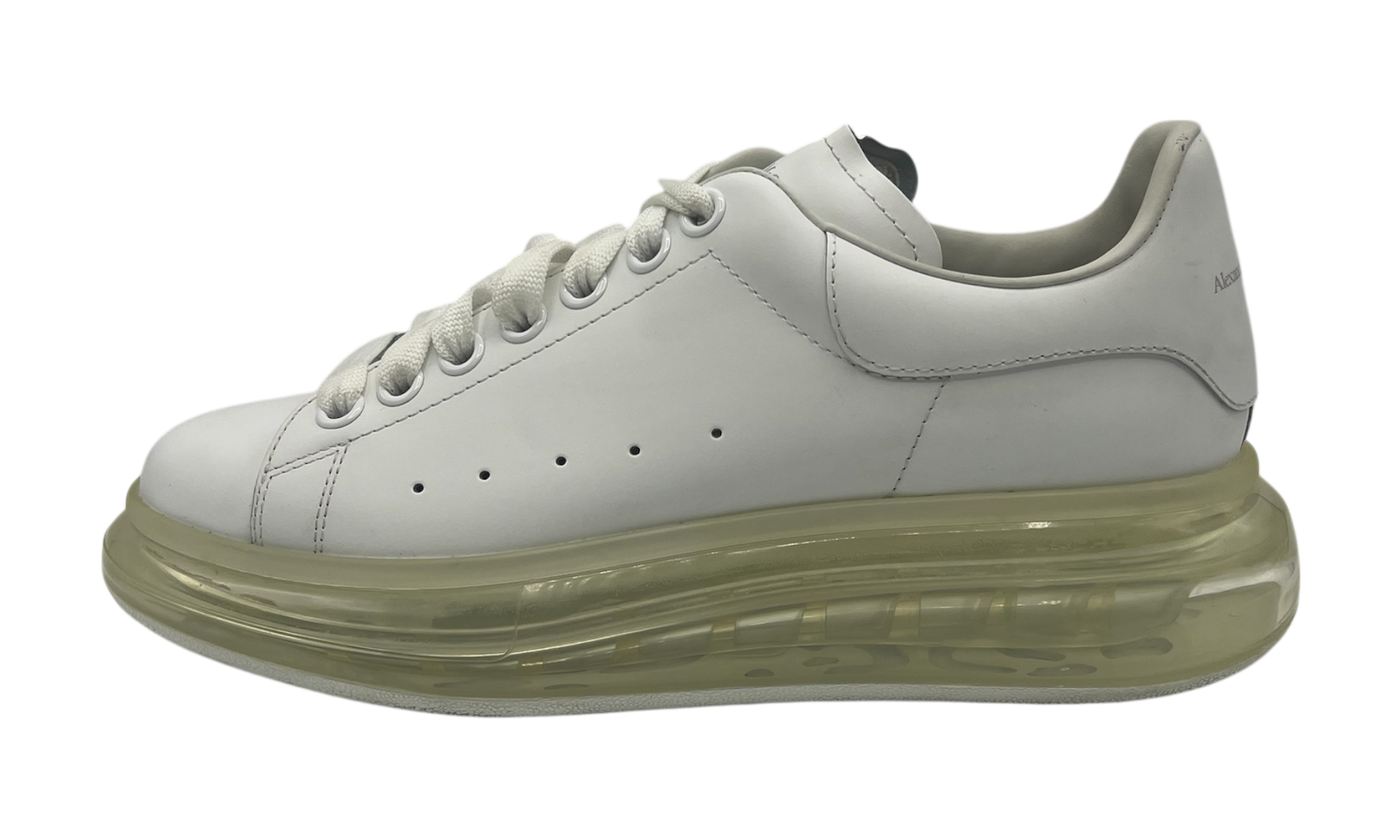 Alexander McQueen Oversized "Clear Sole White" (PreOwned)