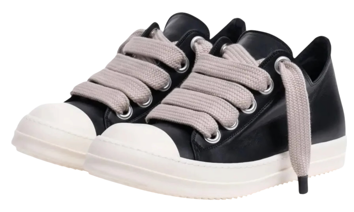Rick Owens Concordians Jumbo Laced Black/Milk Sneakers