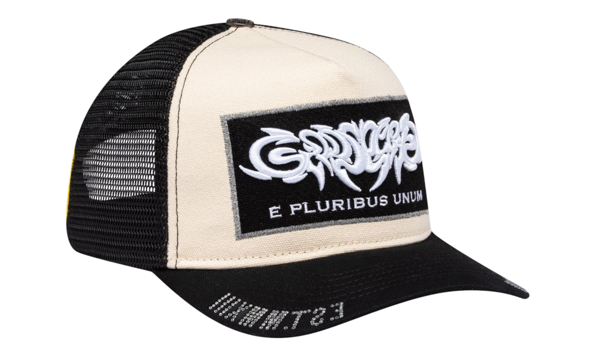 Godspeed E Pluribus Black/White Trucker