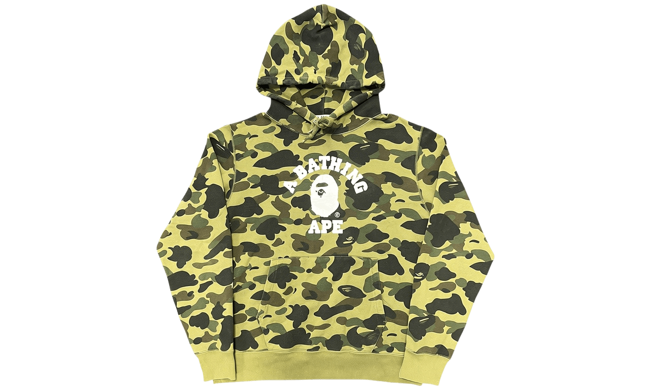 Bape First Camo College Pullover  (PreOwned)