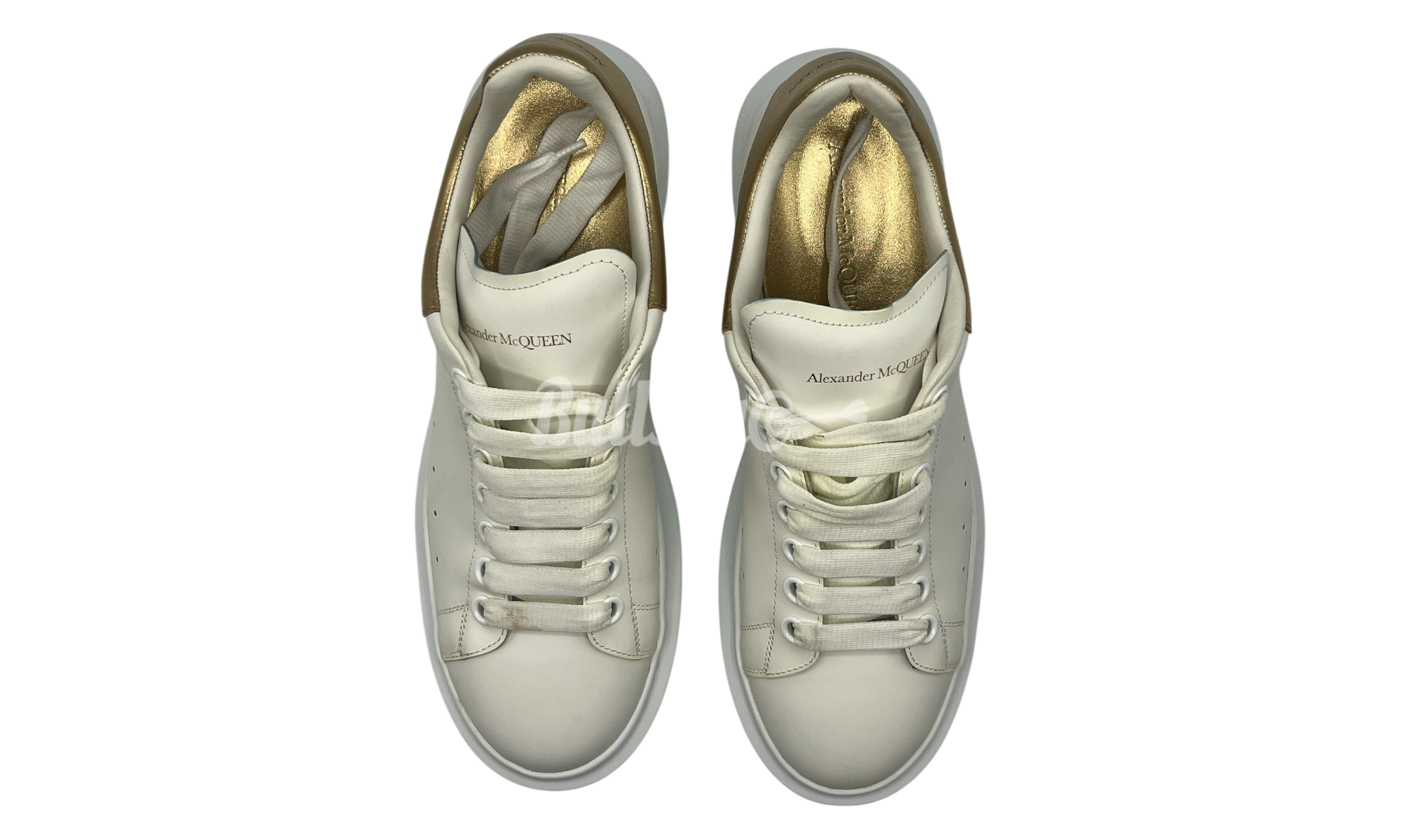 Alexander McQueen Oversized White Gold (PreOwned) (No Box)