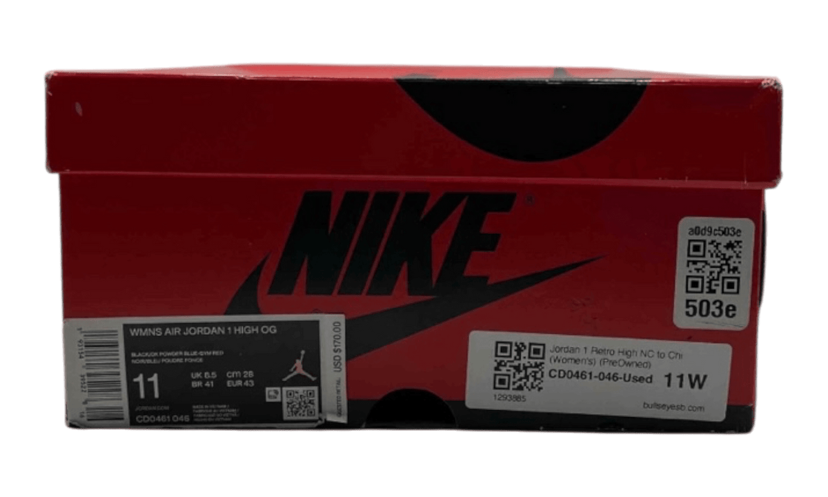 Jordan 1 Retro High NC to Chi (Women's) (PreOwned)