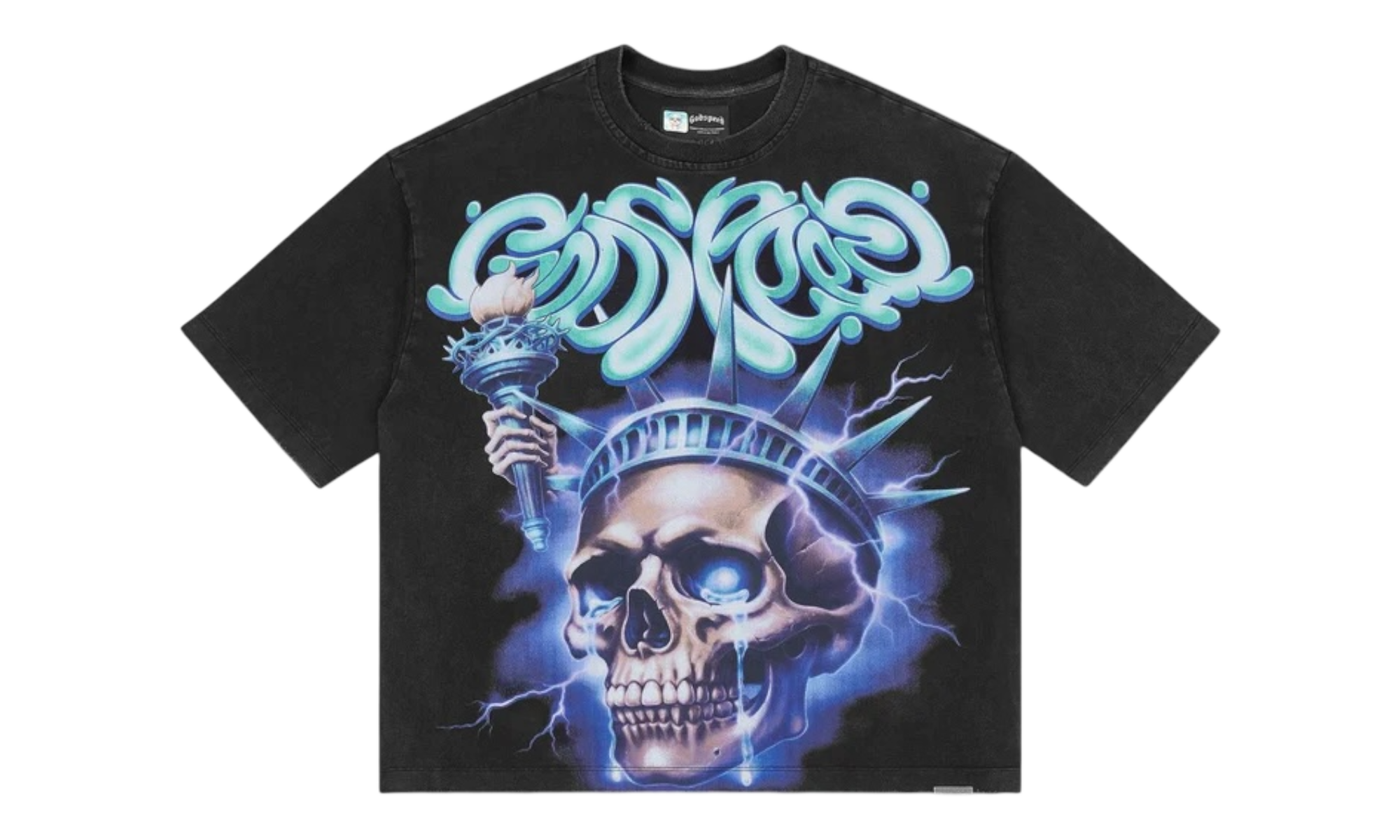 Godspeed Liberty Tears Black T-Shirt