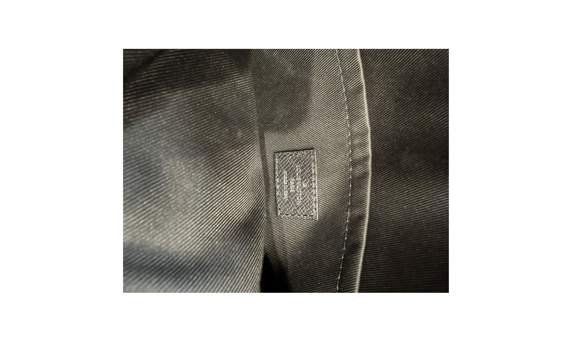 Louis Vuitton Monogram Eclipse Crossbody Black Bag (PreOwned)