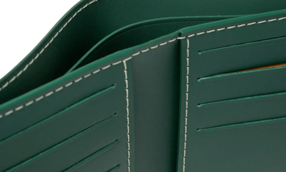 Goyard Victoire Green Wallet