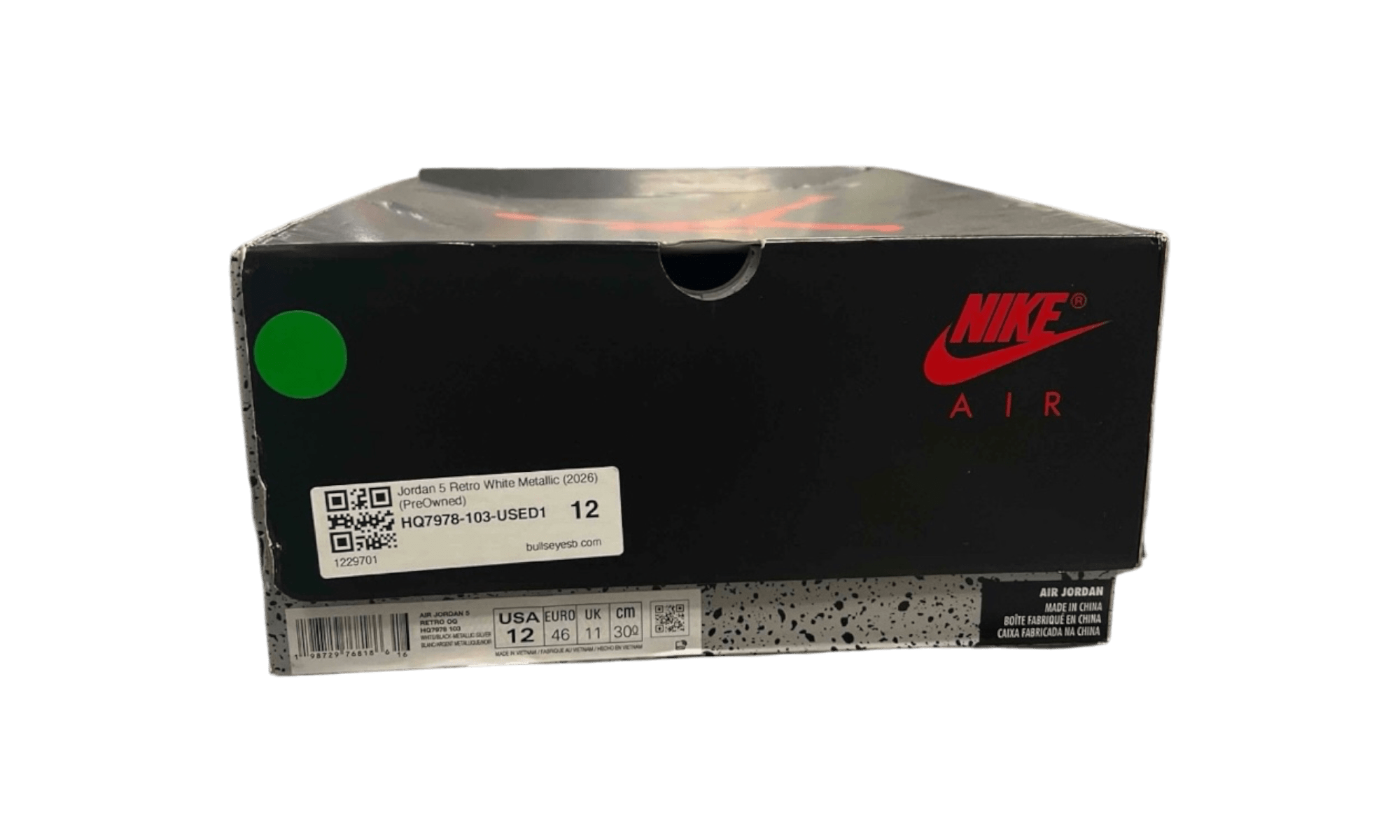 Jordan 5 Retro White Metallic (2026) (PreOwned)