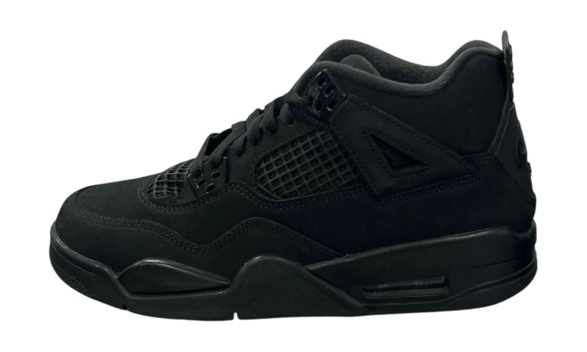 Jordan 4 Retro Black Cat (2025) (GS) (PreOwned)