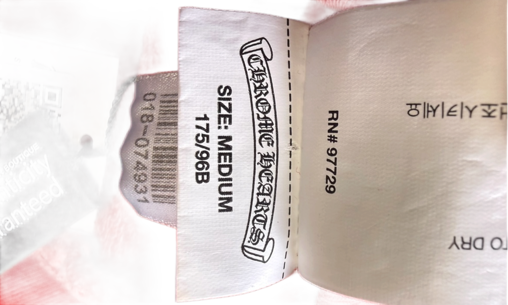Chrome Hearts Chomper Flag Red Crewneck