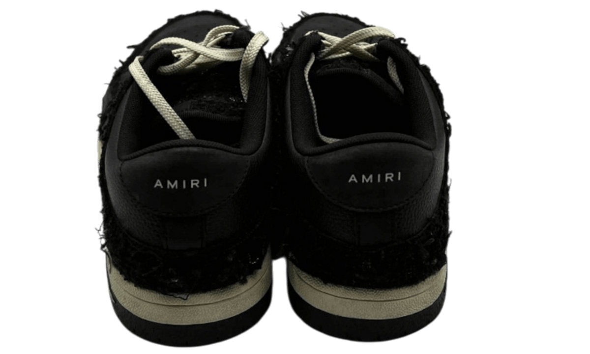 Amiri Skel Low Top Furry Sneaker (PreOwned)
