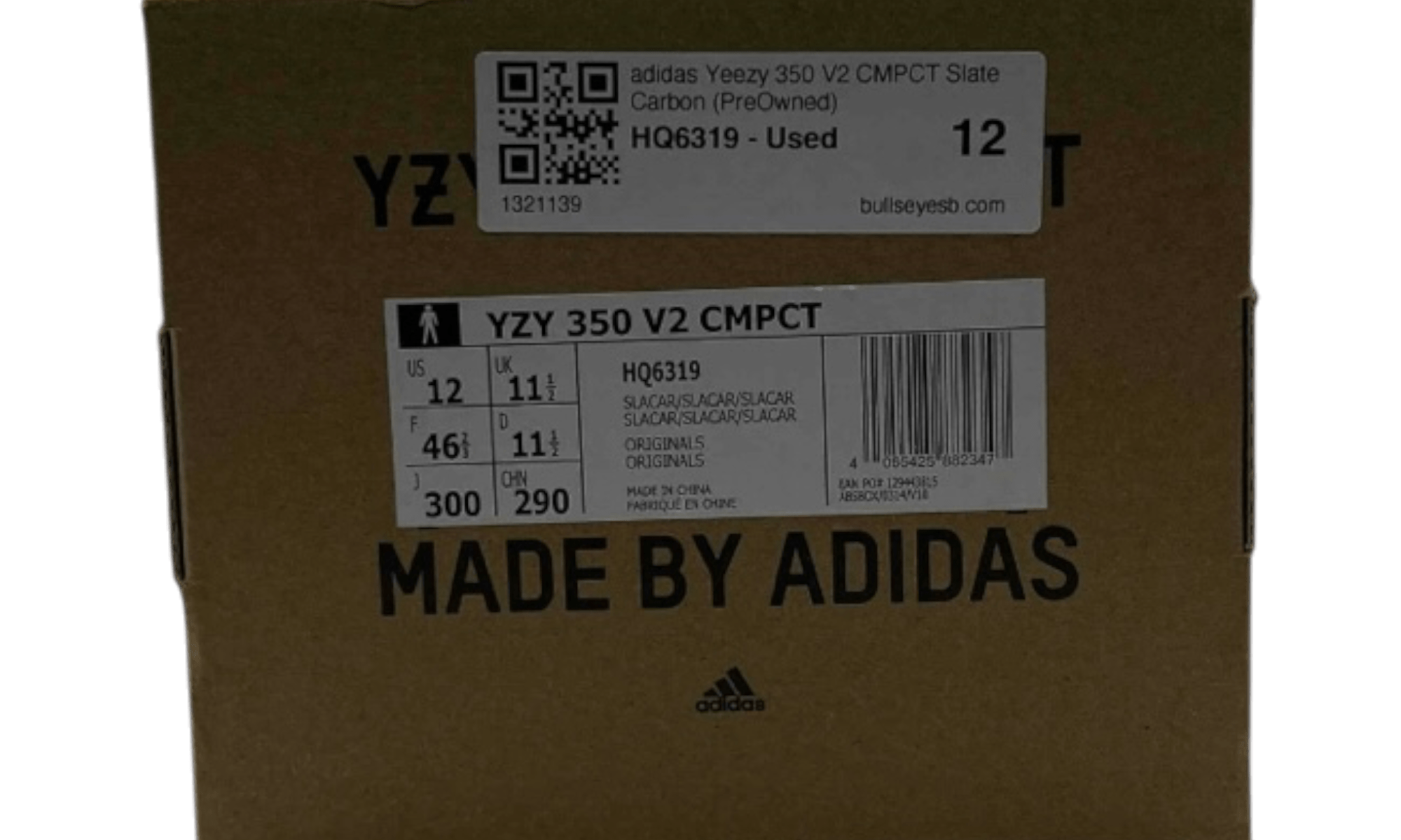 adidas Yeezy 350 V2 CMPCT Slate Carbon (PreOwned)