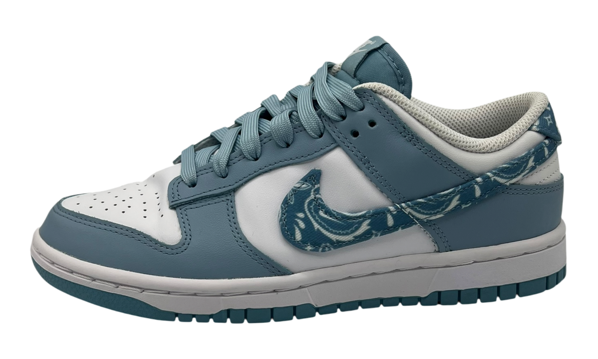 Nike Dunk Low Essential Paisley Pack Worn Blue (Women's) (PreOwned)