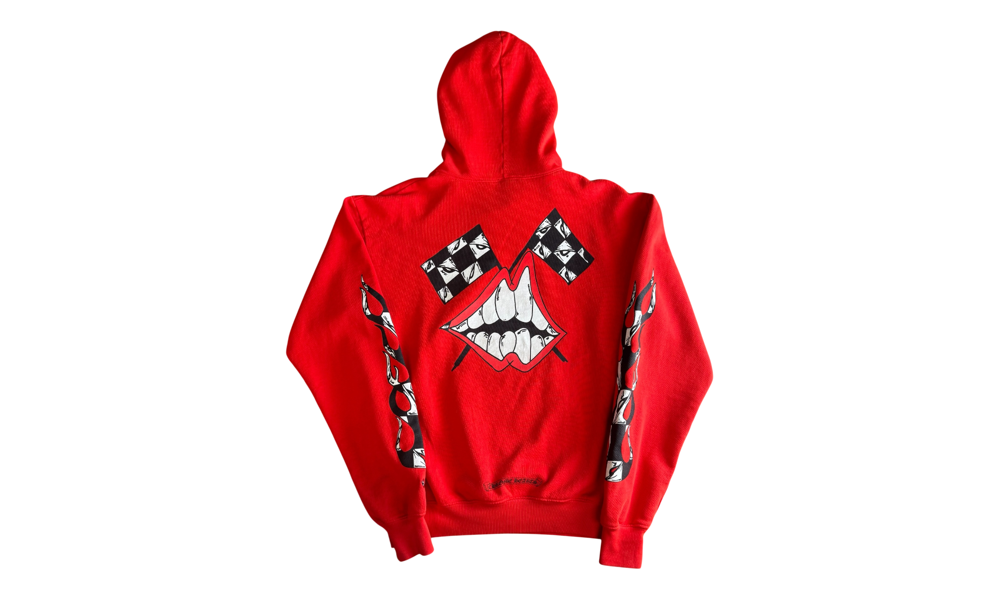 Chrome Hearts Matty Boy Chomper Flag Red Hoodie 
