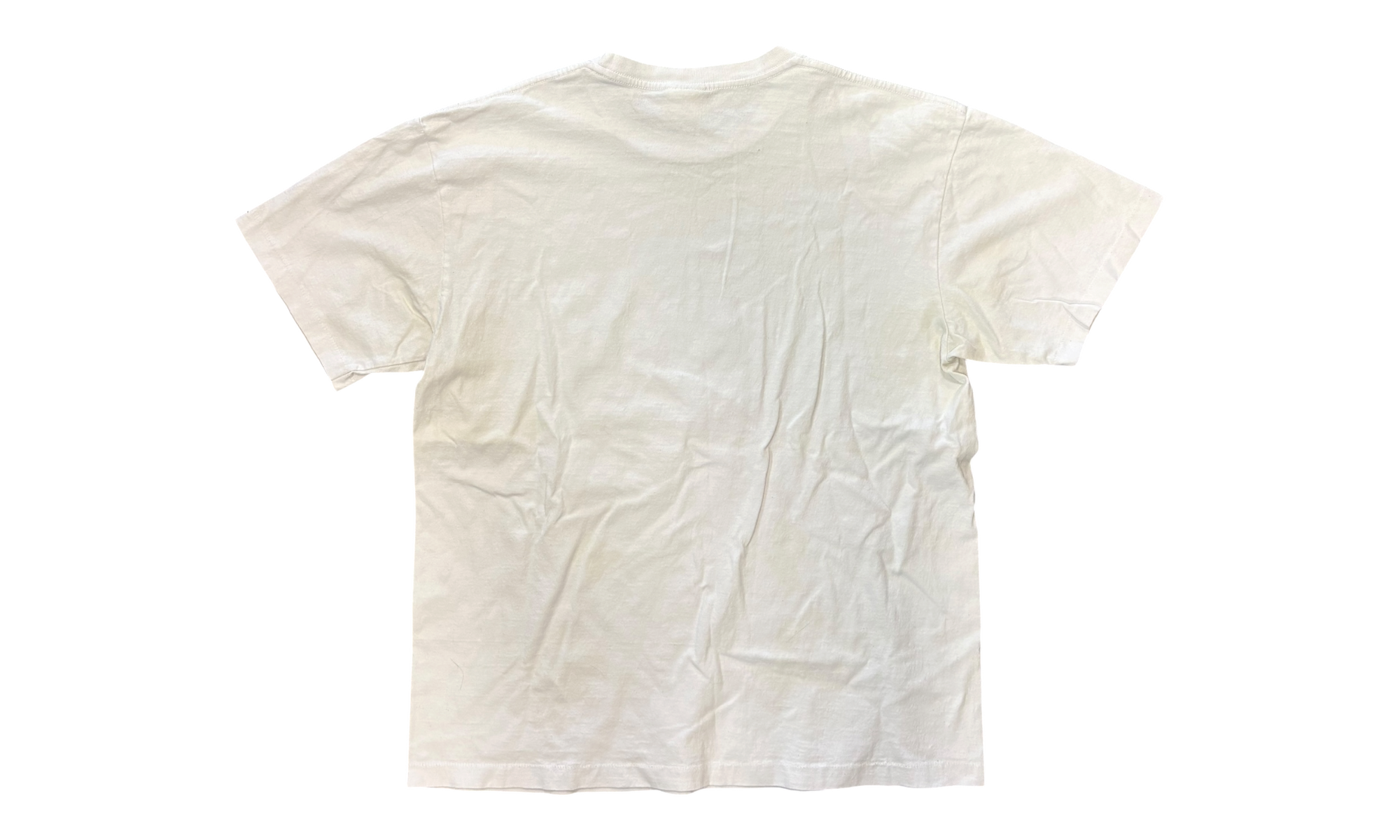 Bape Space Camo Print College White T-Shirt (PreOwned)