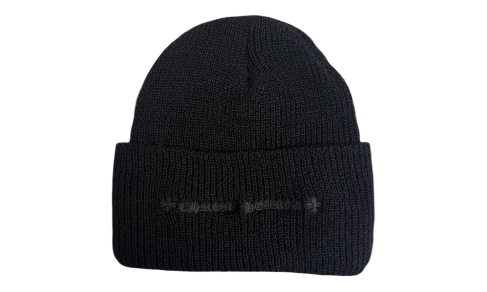 Chrome Hearts Cross Black/Black Beanie