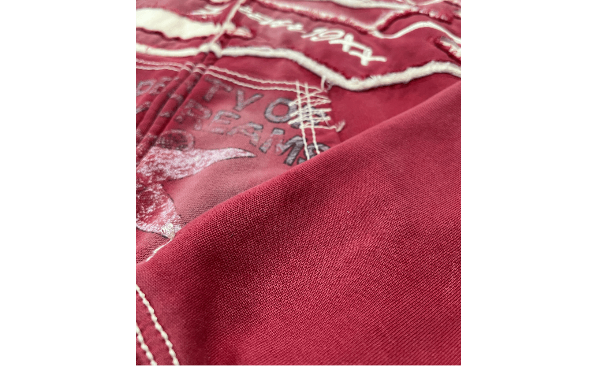 Vale Forever Religion Burn Red Zip-Up (PreOwned) (Flawed)