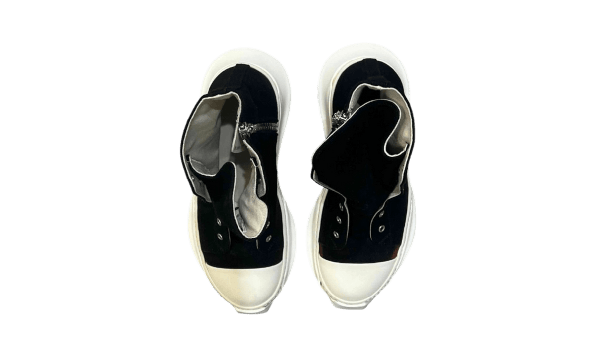 Rick Owens DRKSHDW Abstract High Top Embroidered Pentagram Black (PreOwned)