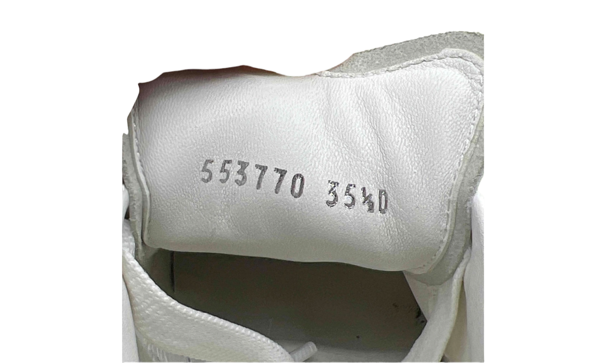 Alexander McQueen Oversized Sneaker White Paris Blue (Kids)
