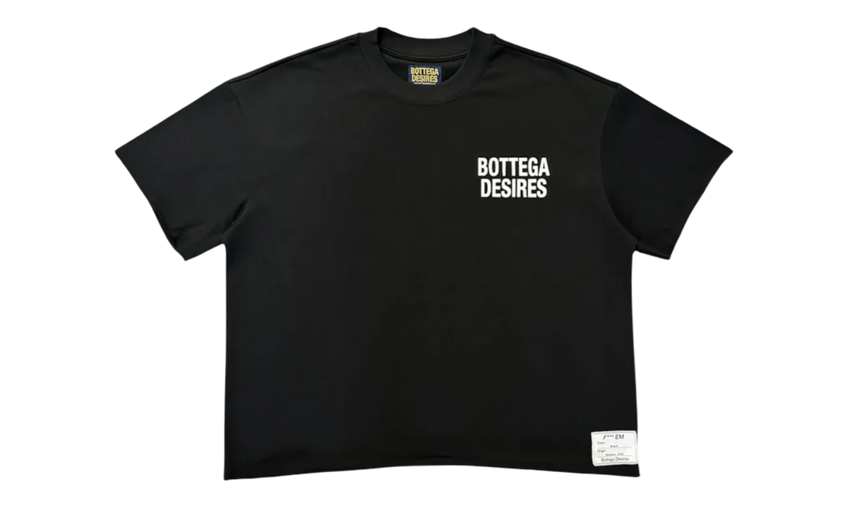 Bottega Desires Fuck Em Black T-Shirt