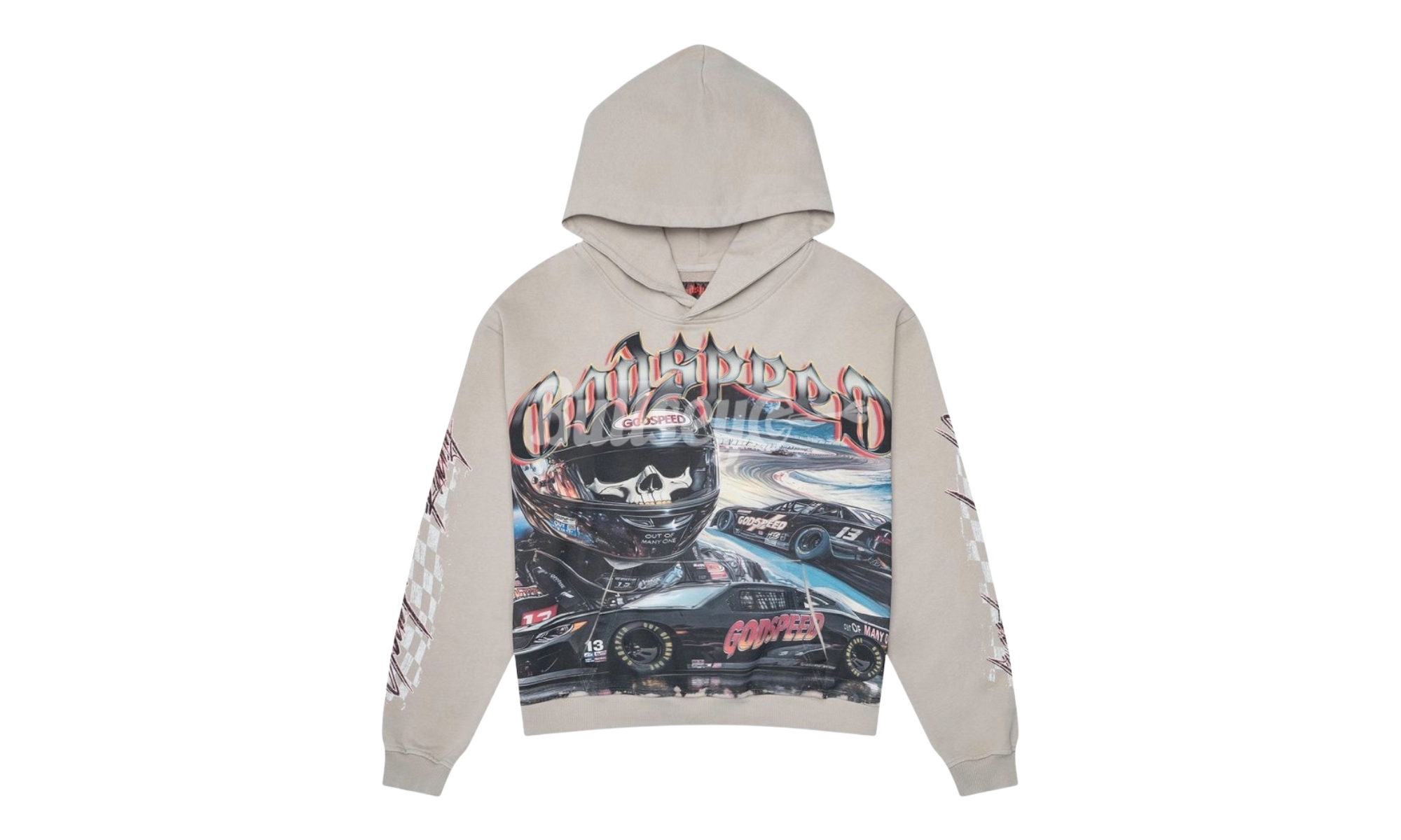 Godspeed Le Denier Stone Grey Hoodie