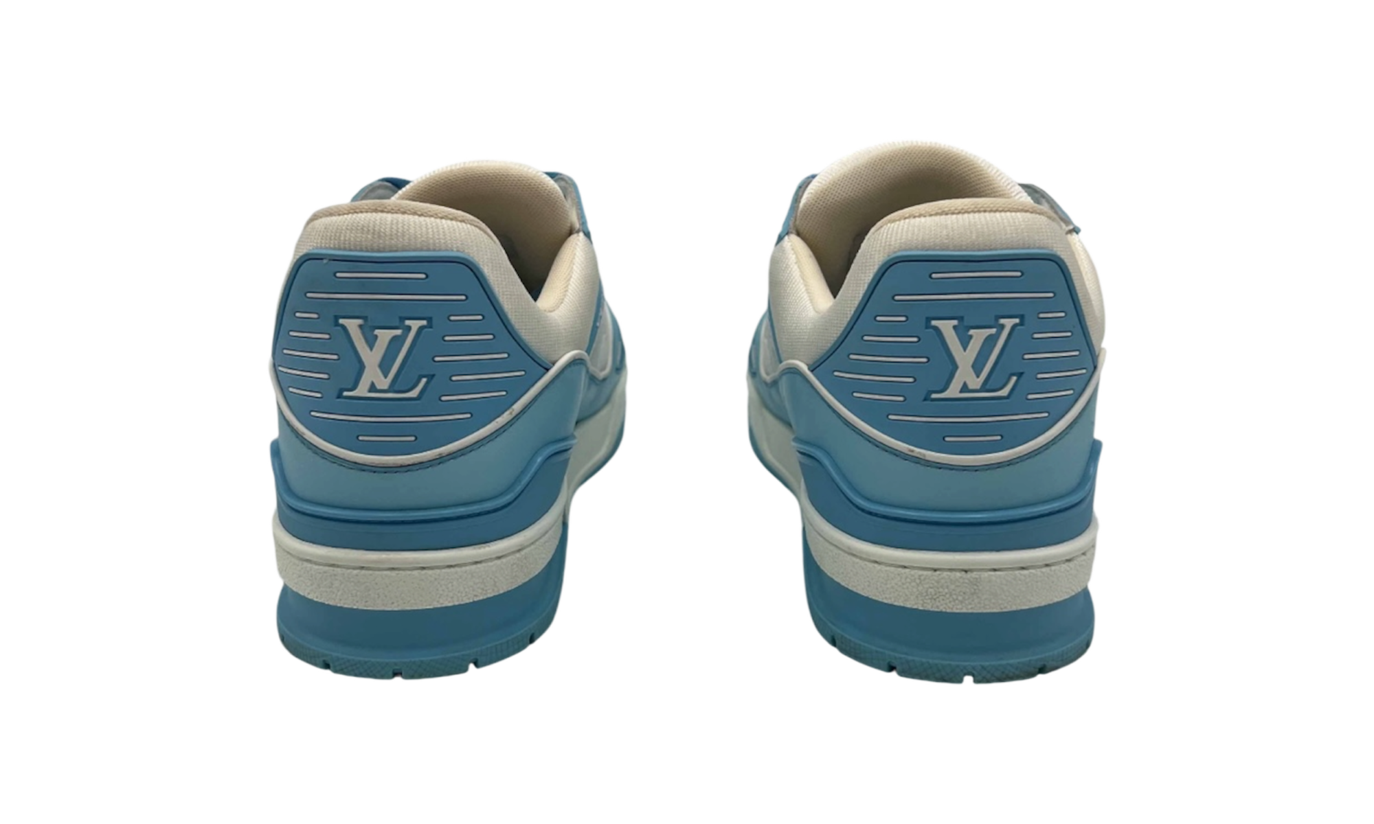 Louis Vuitton Sky Blue Trainers LV8 (PreOwned) (No Box)