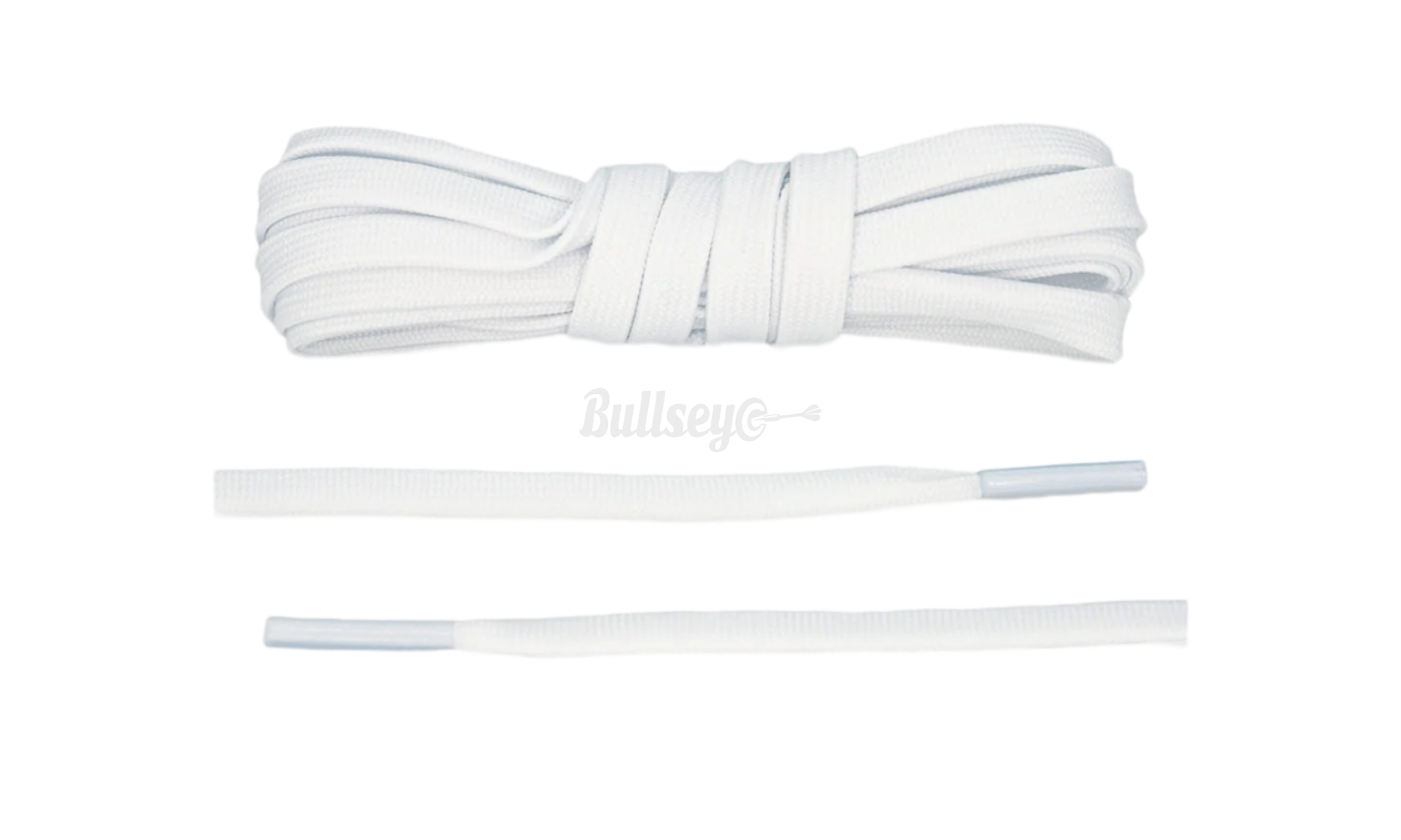 White Nike Dunk Low Replacement Shoelaces