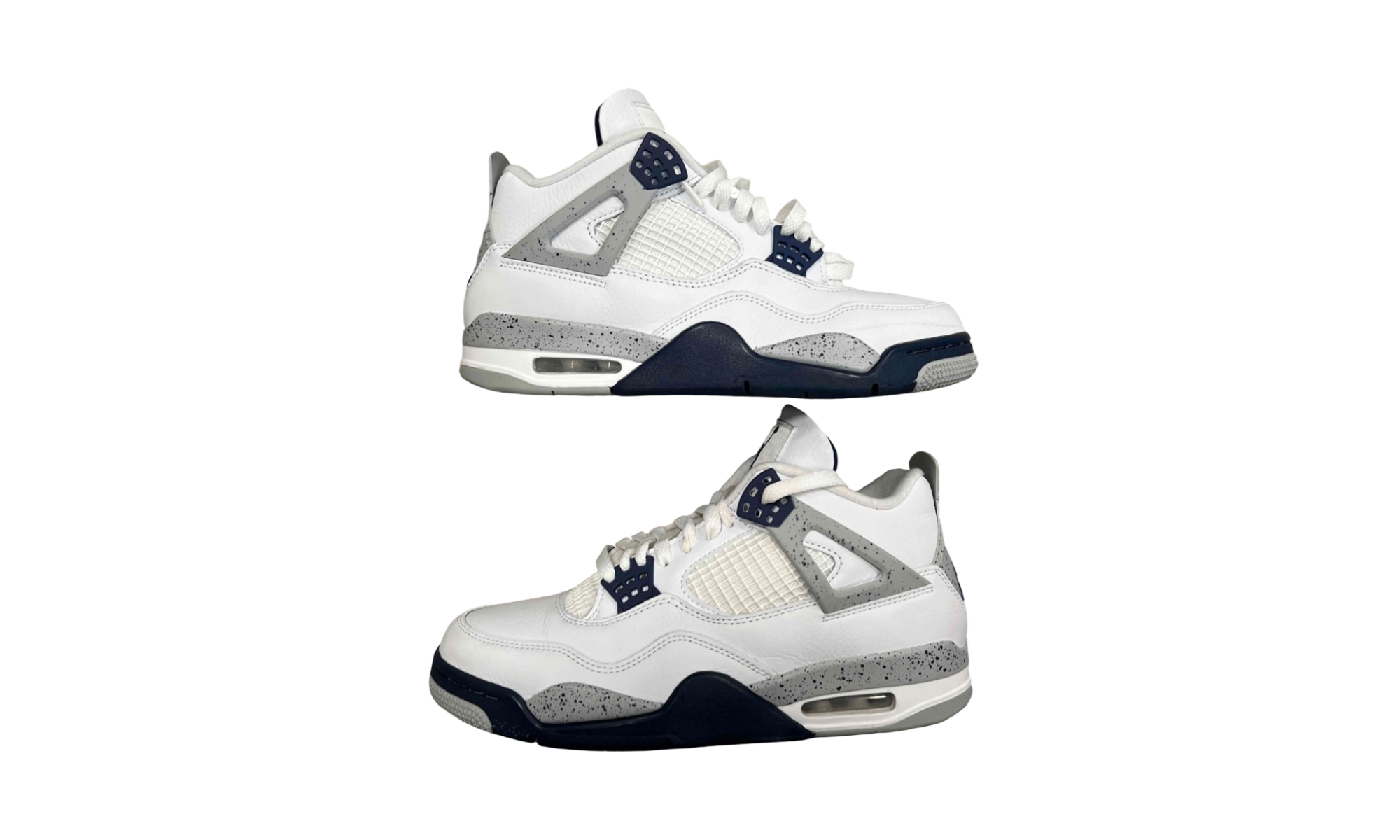 Air Jordan 4 Retro "White Midnight Navy" (PreOwned)