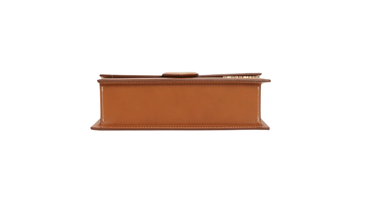 Jacquemus Le Grand Bambino Crossbody Strap Light Brown Handbag