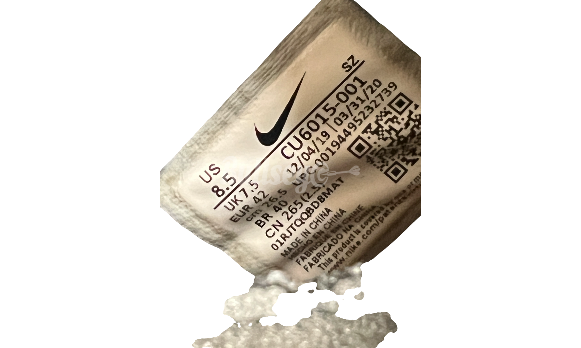 Nike Air Rubber Dunk Off-White Green Strike (Preowned)