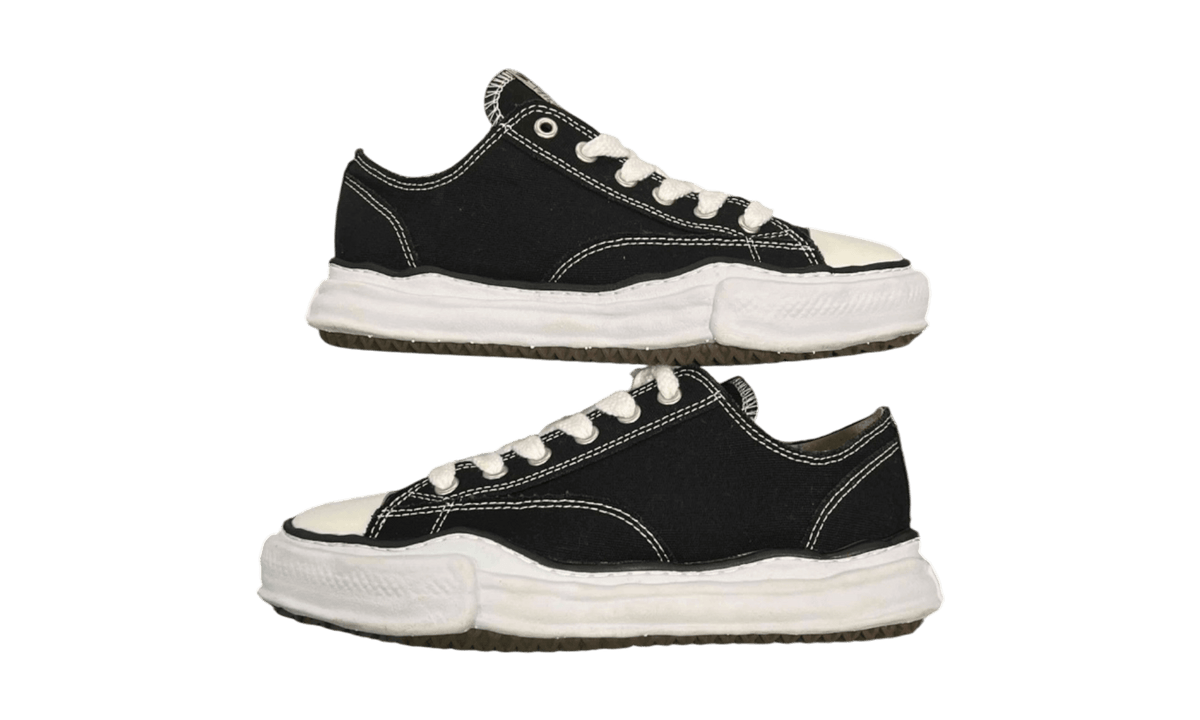 Maison Mihara Yasuhiro Peterson OG Sole Canvas Low Black (PreOwned)