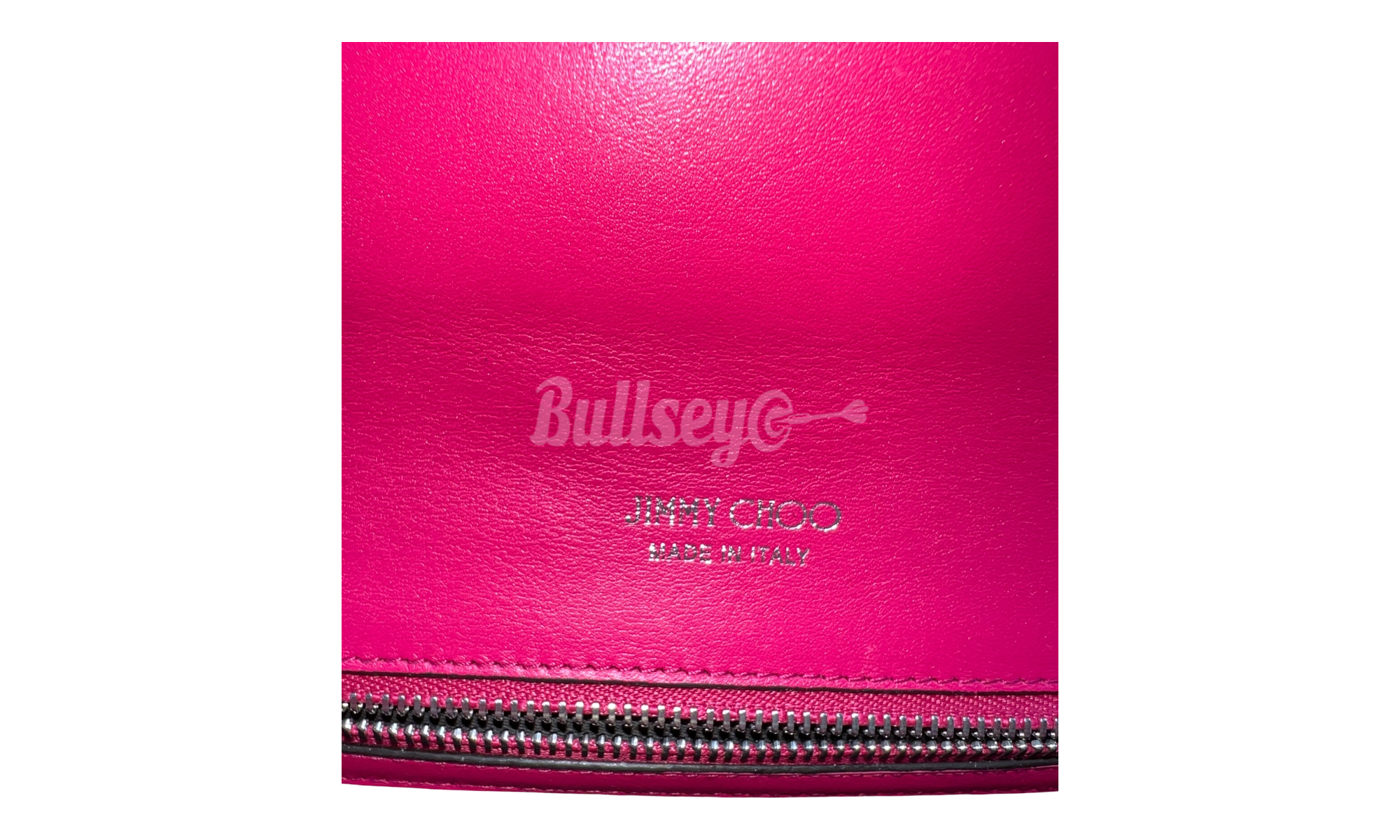 Jimmy Choo Madeline Satin Wallet On Chain