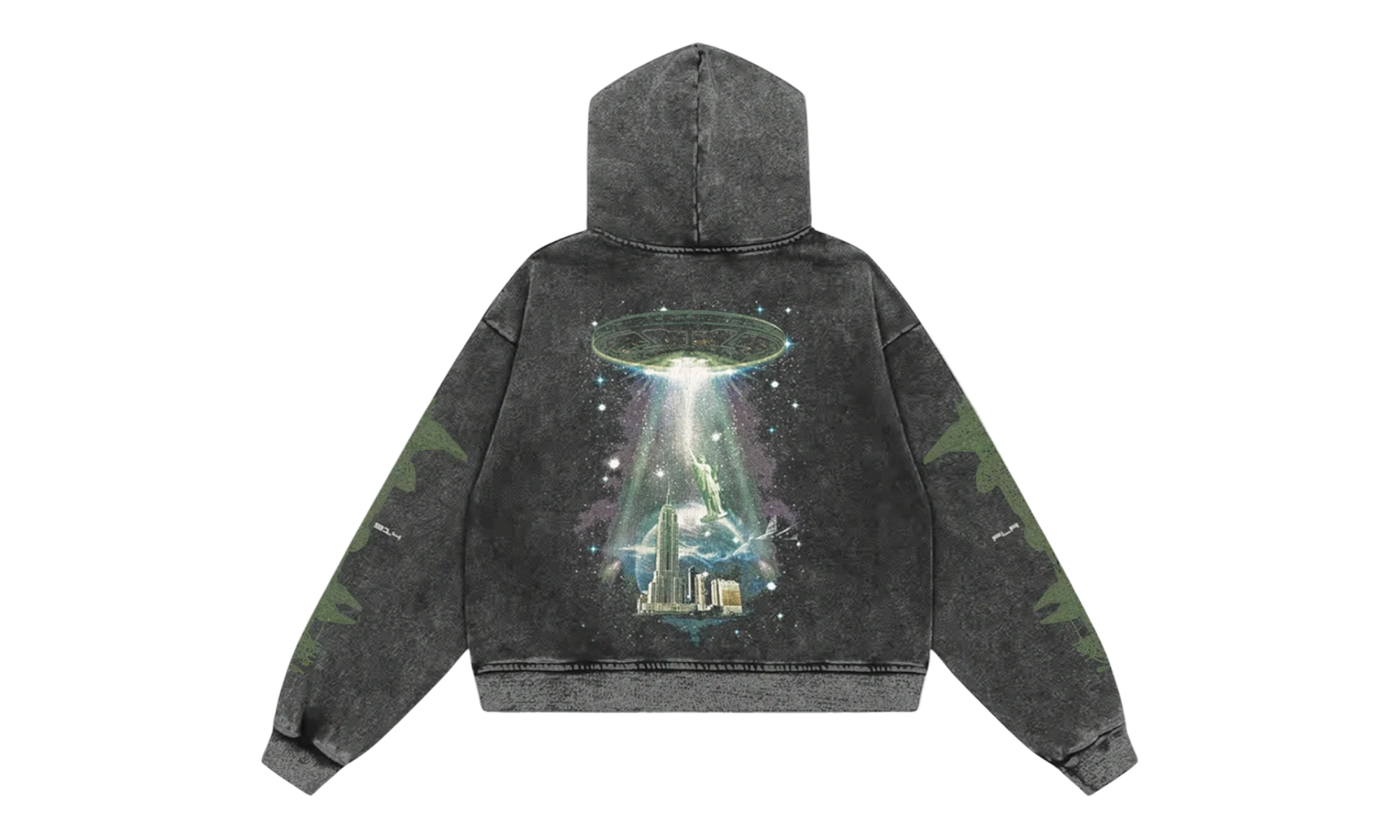 Floor 914 Alien Zip Up Hooide