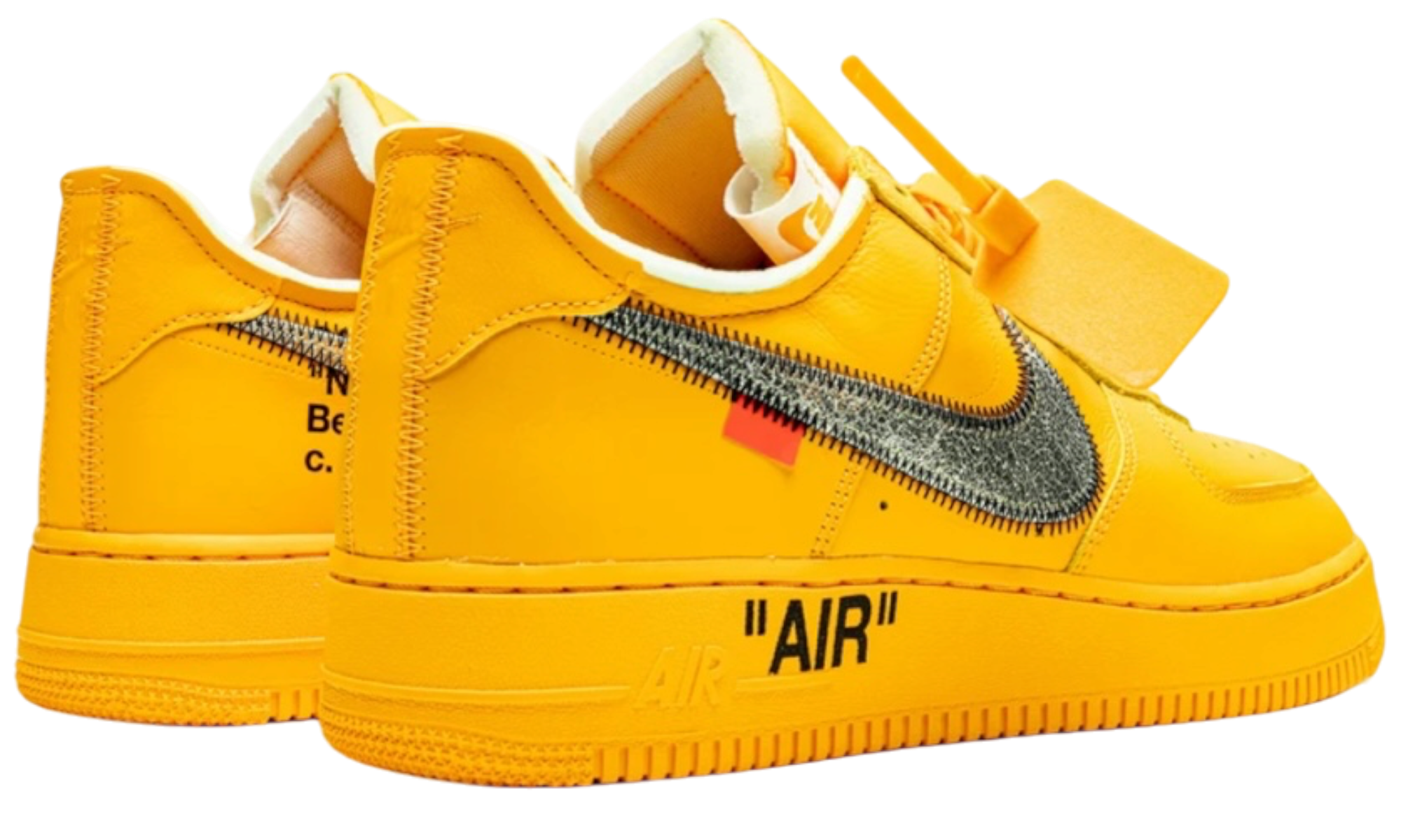 Nike Air Force 1 Low Off-White ICA University Gold