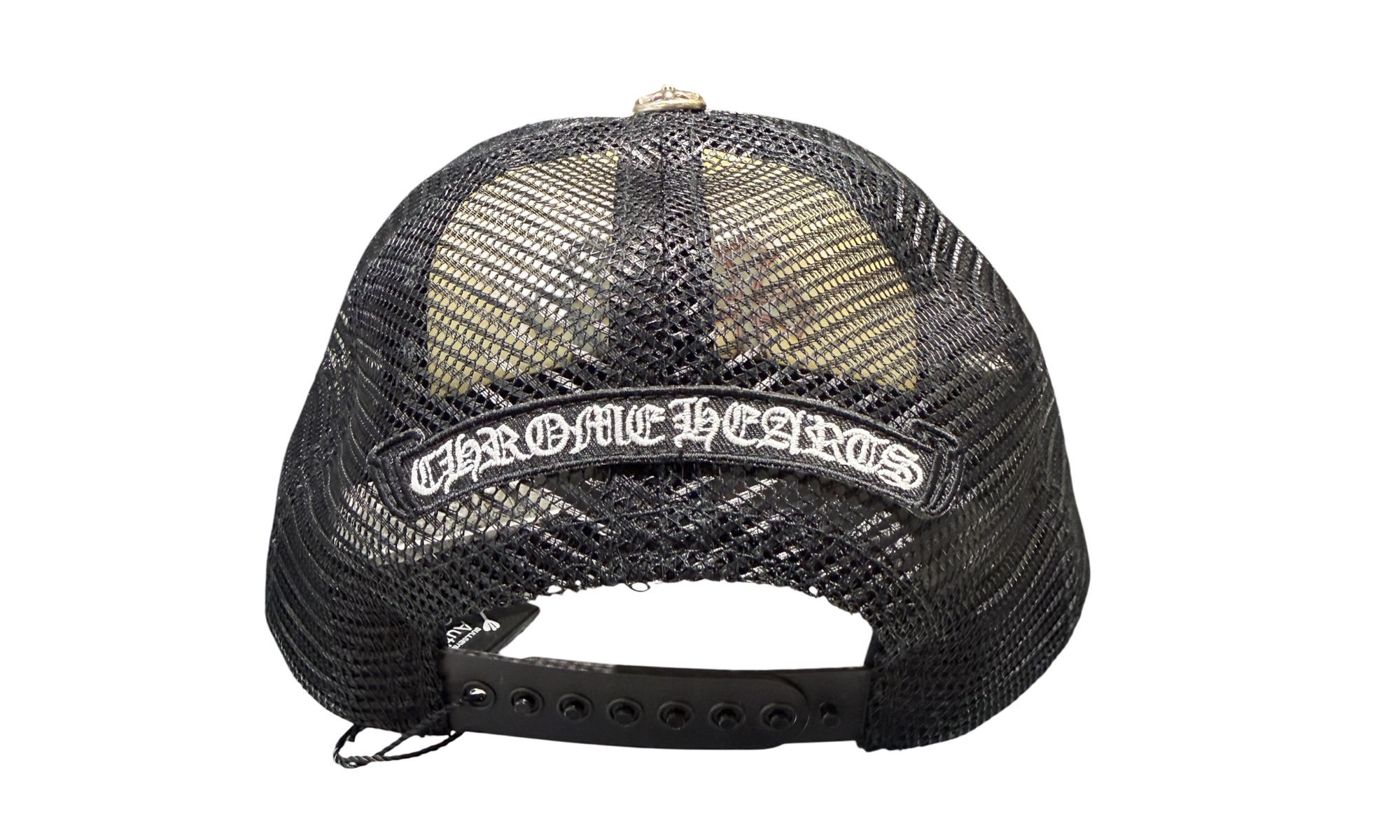 Chrome Hearts Triple Cross Red/White/Blue Trucker Hat 