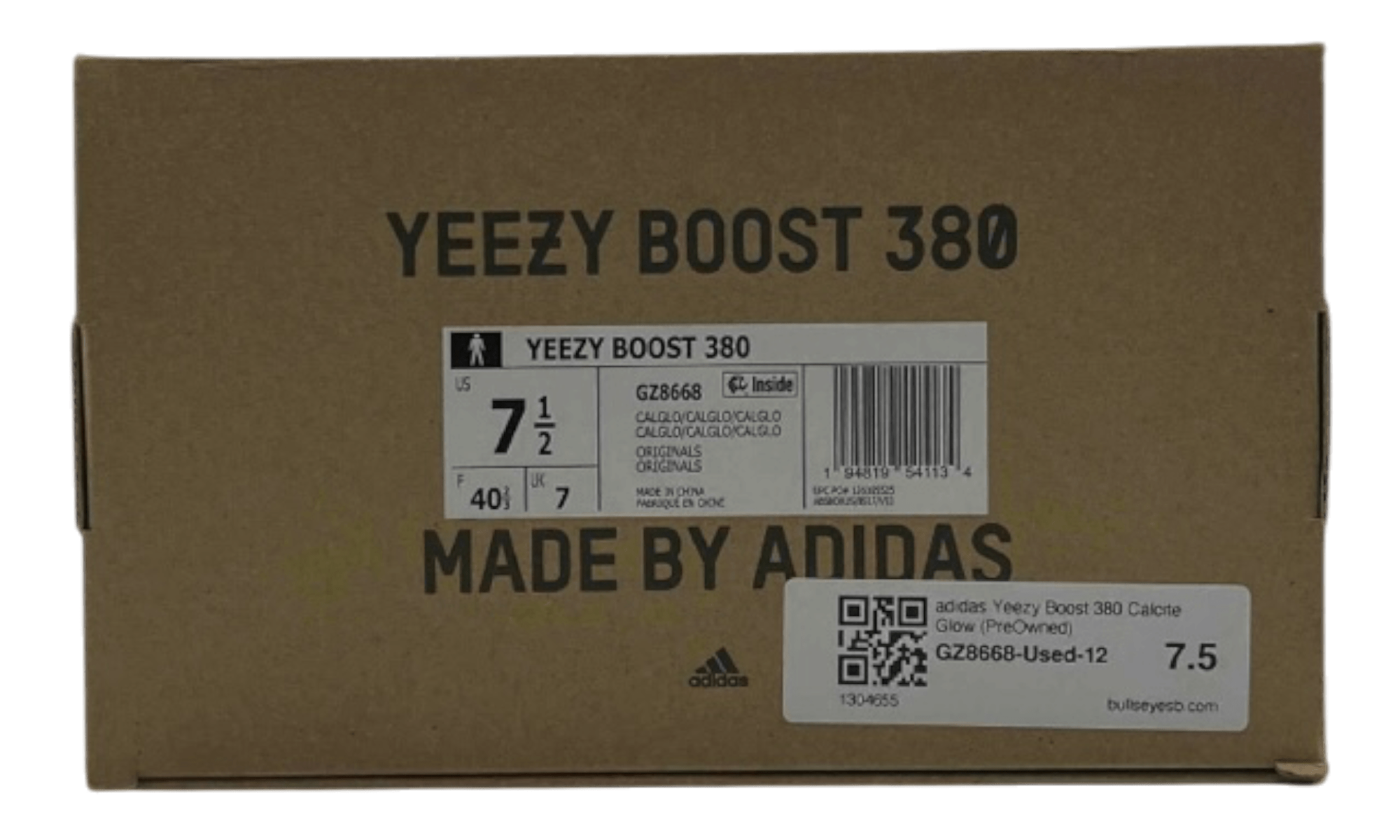 adidas Yeezy Boost 380 Calcite Glow (PreOwned)