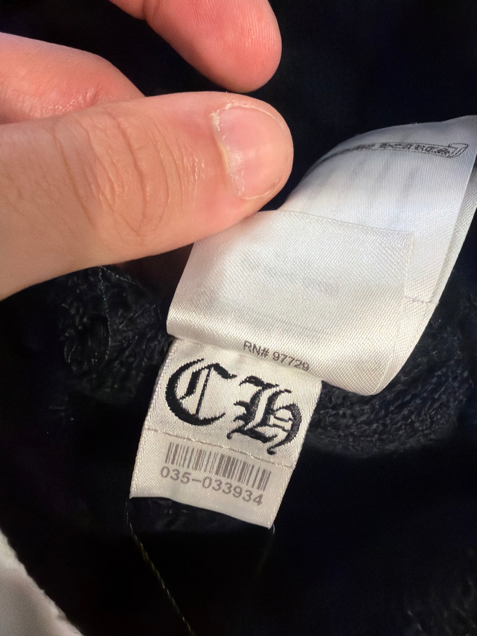 Chrome Hearts Cross Black/Black Beanie