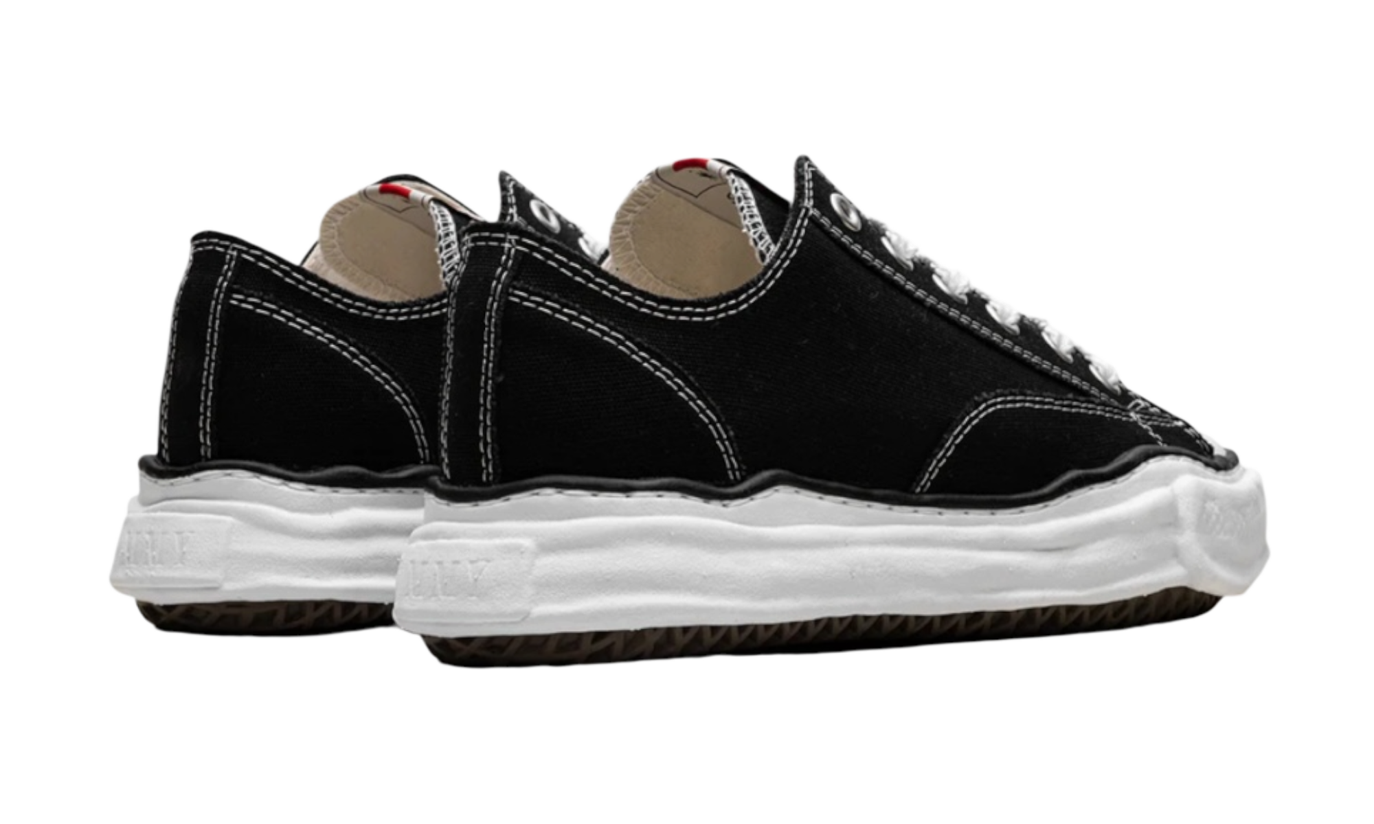 Maison Mihara Yasuhiro Peterson 23 OG Sole Canvas Low Black
