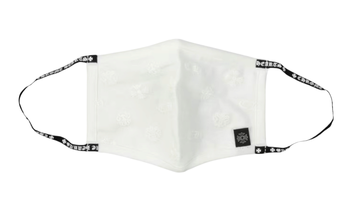 Chrome Hearts Motif White Facemask