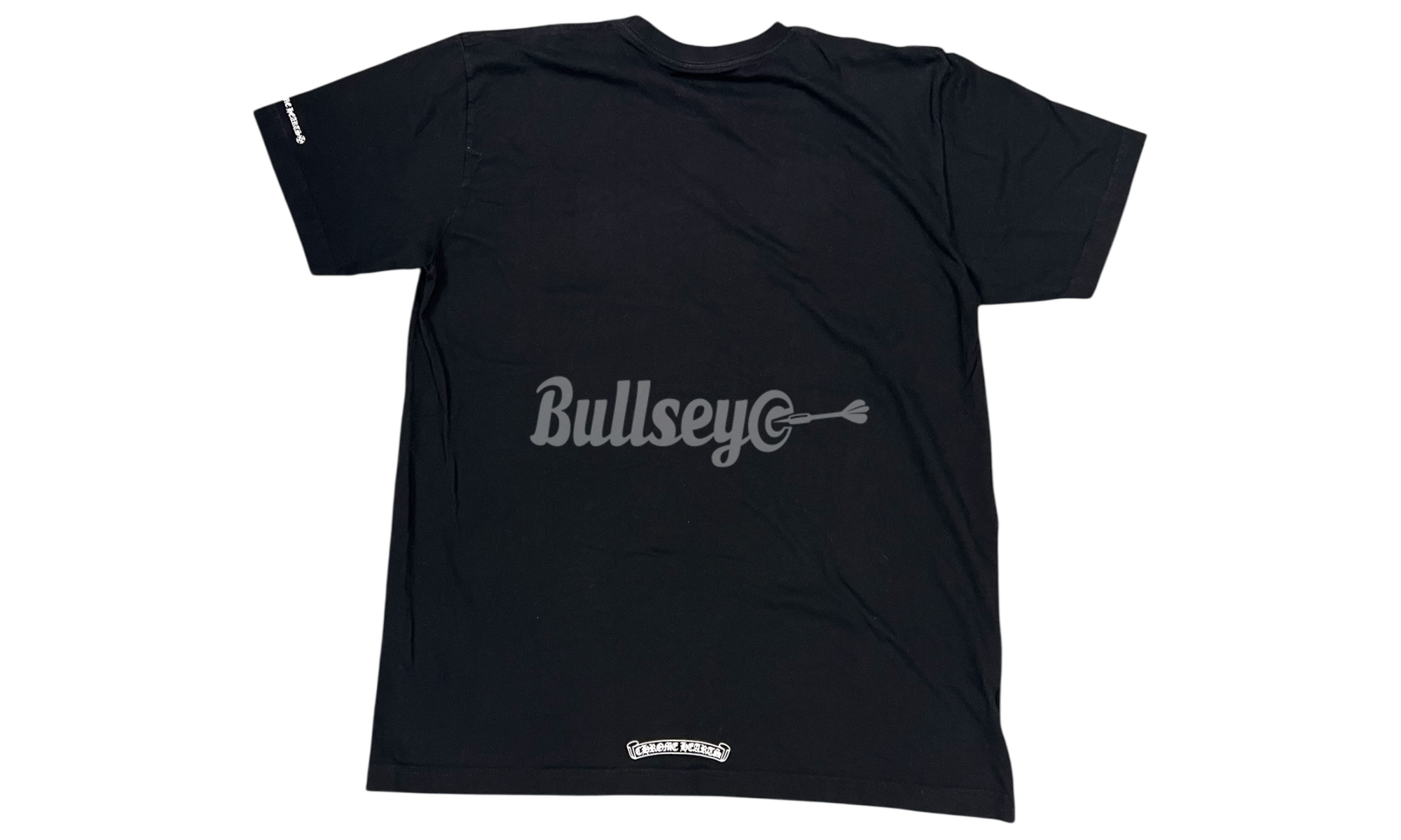 Chrome Hearts Neck Letters Black/White T-Shirt (PreOwned)