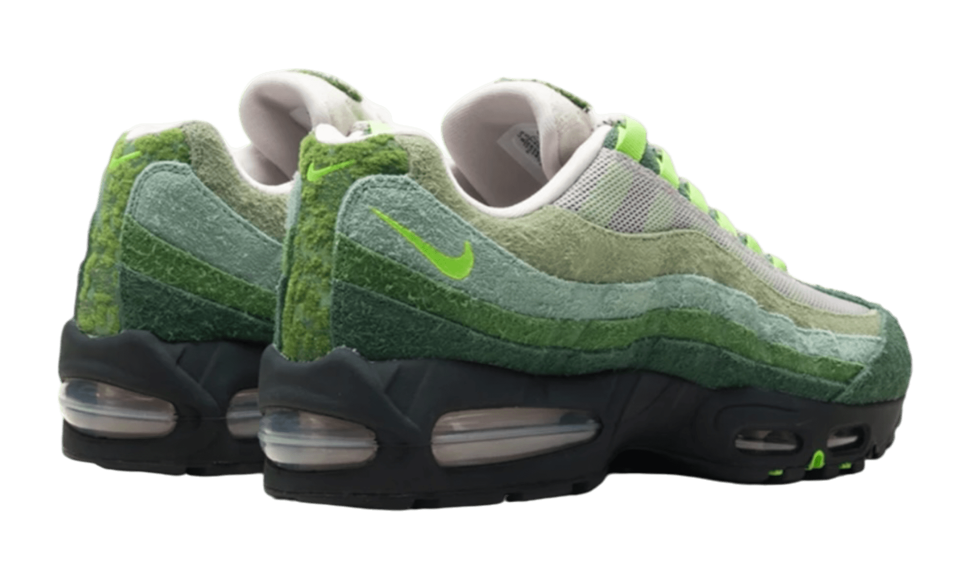 Nike Air Max 95 Big Bubble Ducks of a Feather Oregon Ducks The Woods