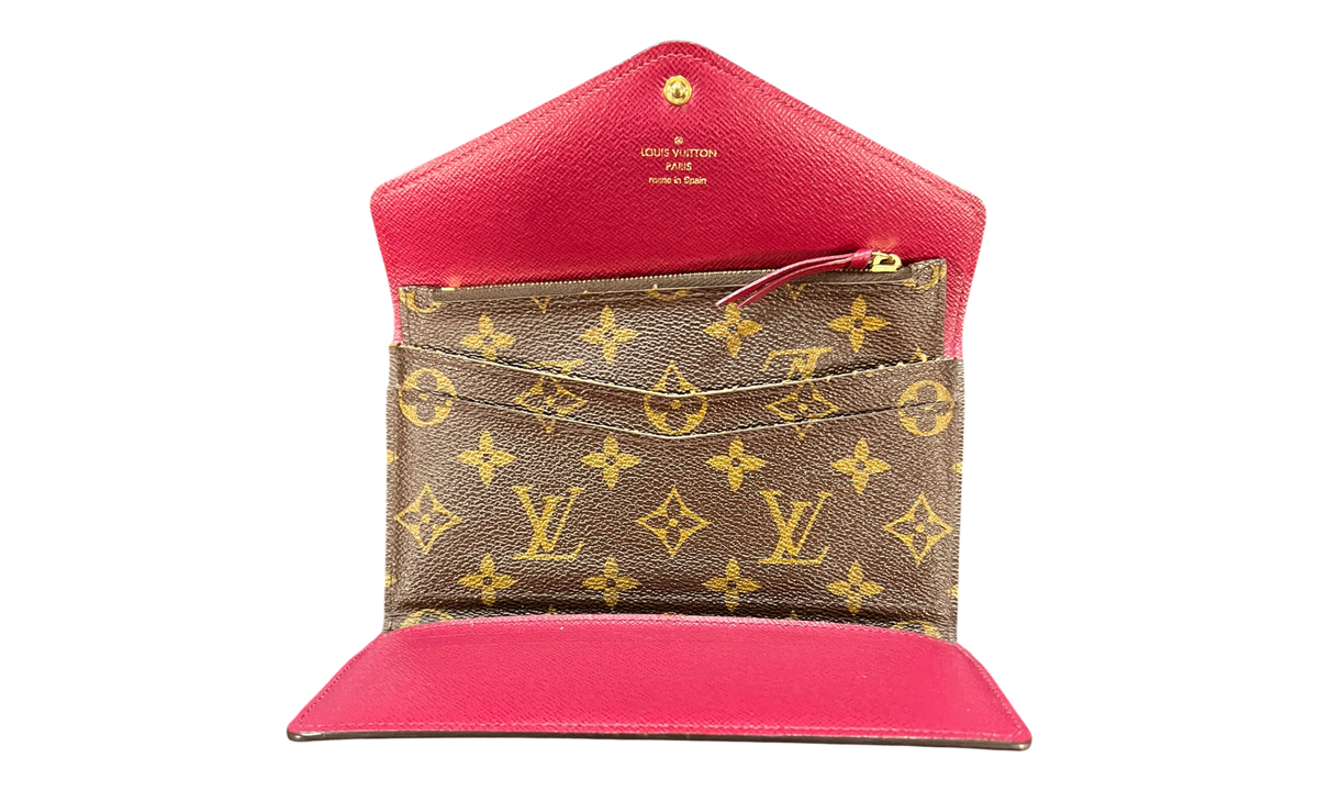 Louis Vuitton Josephine Monogram Fuschia Lining Wallet (PreOwned)